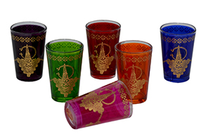 Berber Moroccan Tea Glasses Set