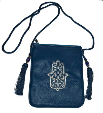 Samira Shoulder Bag Dark Blue-0