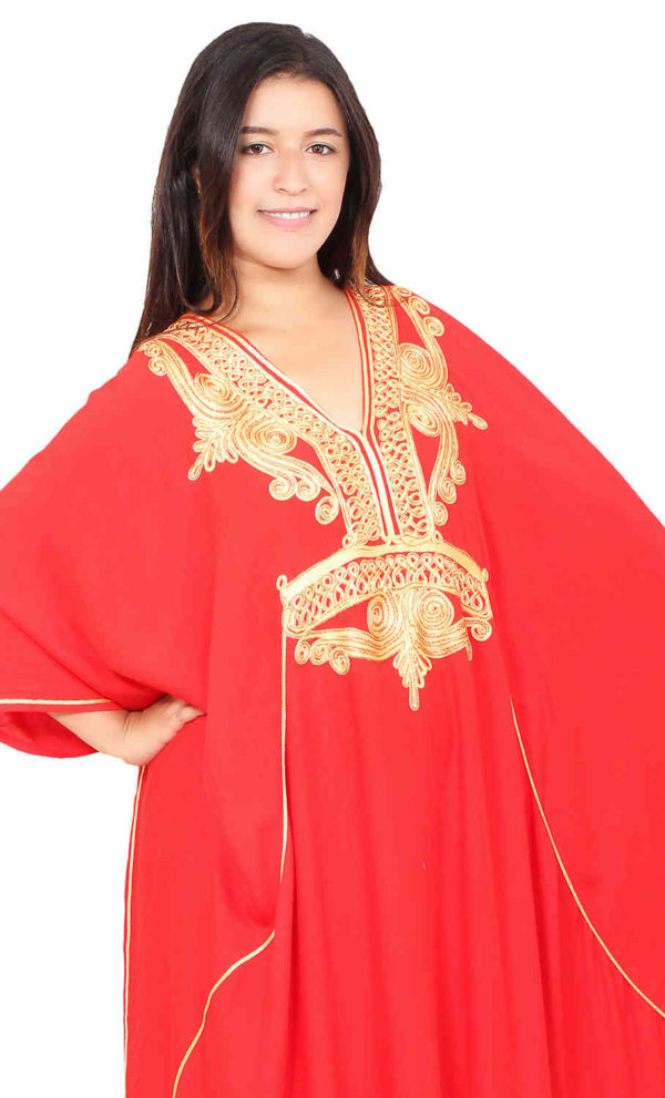 Rolla Caftan Red Plus Size -0