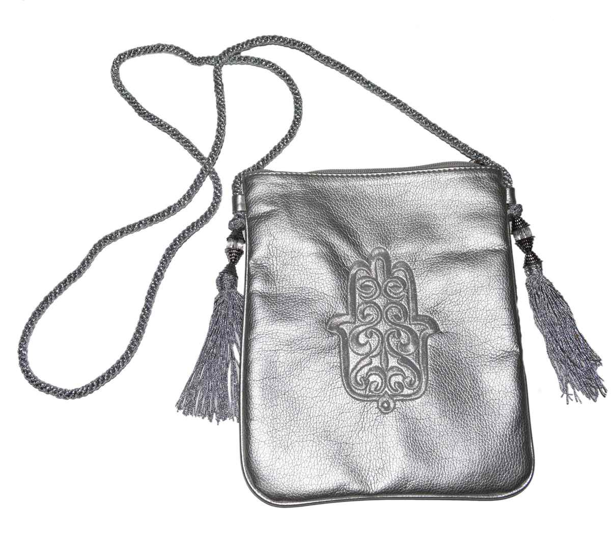 Samira Shoulder Bag Silver - Treasure of Morocco