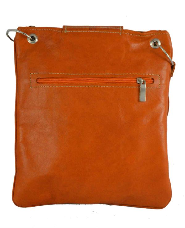 Medium Leather Bag Purple-5152