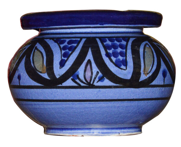 Small Light Royal Blue Moroccan Smokeless Ashtray