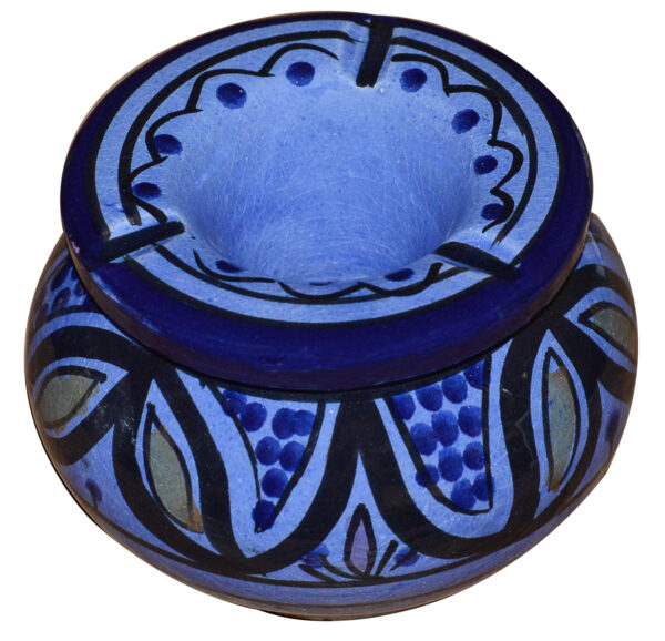 Smokeless Ashtray Small Light Royal blue