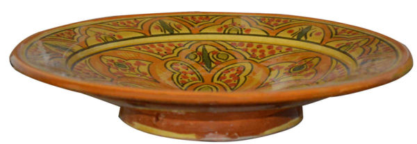 Lwimina Ceramic Serving Plate Handmade Large 12"-5407