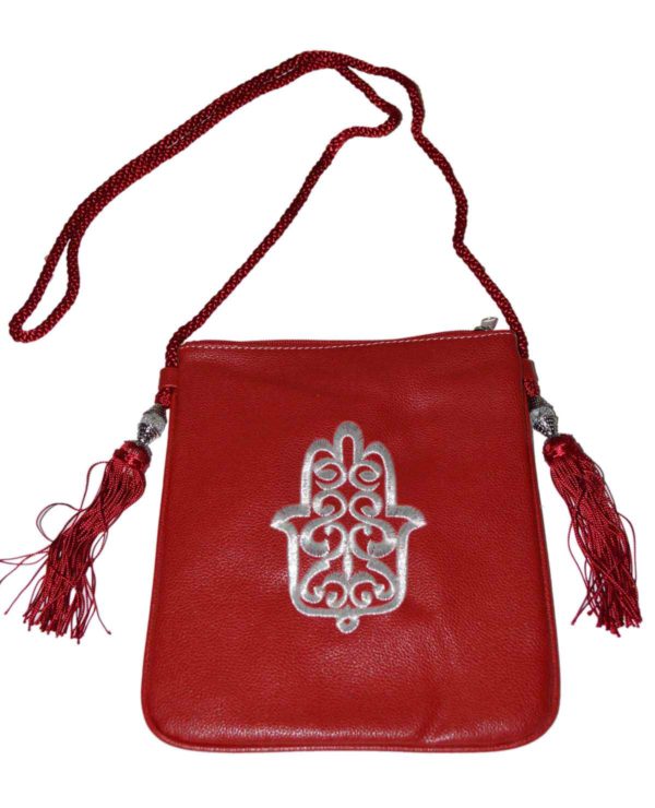 Samira Shoulder Bag Red-0