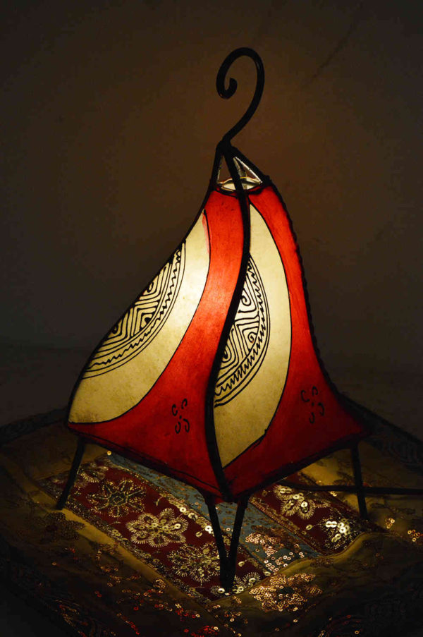 Henna Lamp Red Beige-0
