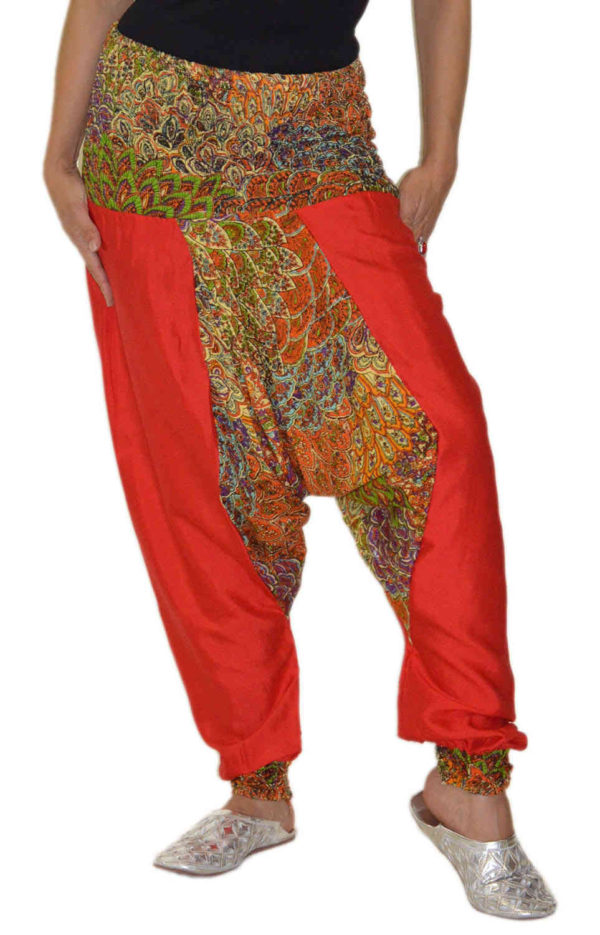Harem Gypsy Red Pants -7341