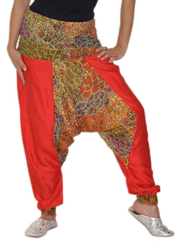 Harem Gypsy Red Pants -0