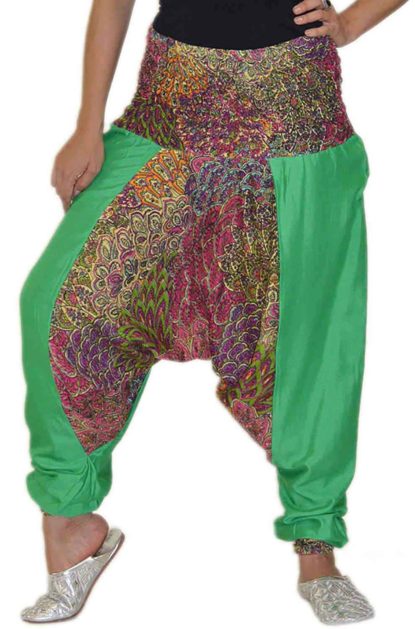 Harem Gypsy Green Pants -0