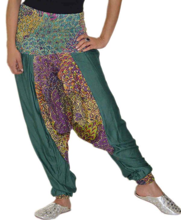 Harem Gypsy Teal Pants -8965
