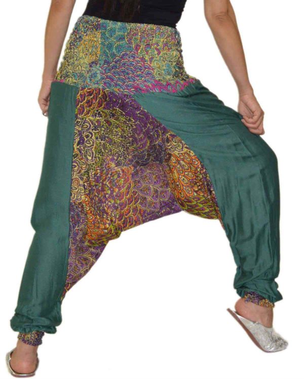 Harem Gypsy Teal Pants -8968