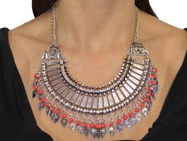 Tahran Red Necklace -8095