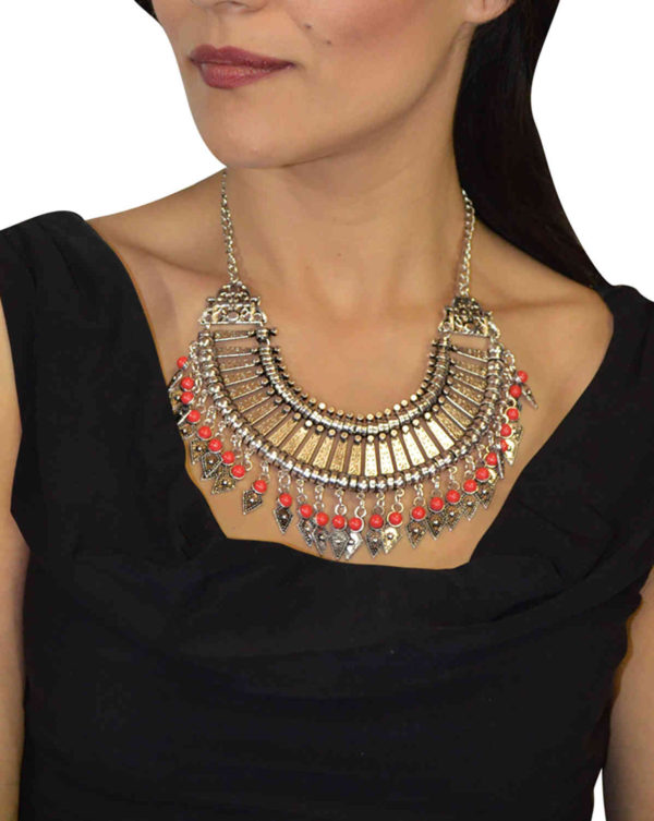 Tahran Red Necklace -8098