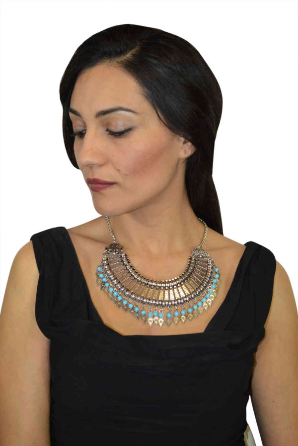 Tahran Turquoise Necklace -8116