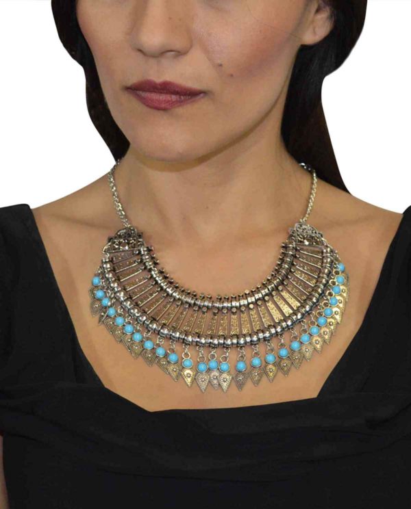 Tahran Turquoise Necklace -8113