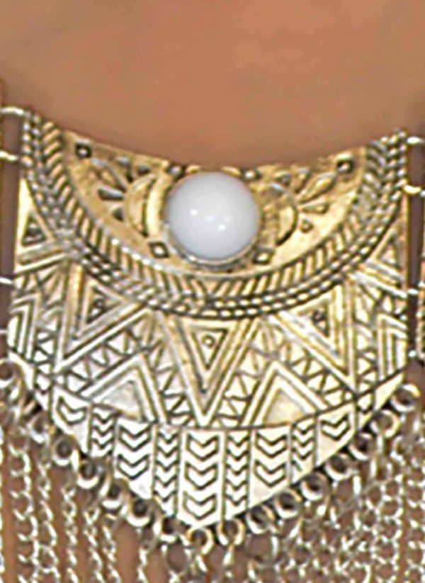 Zoubida White Necklace -8134