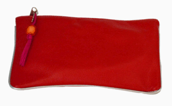 Elisa Makeup Bag Hand of Fatima Red -8656