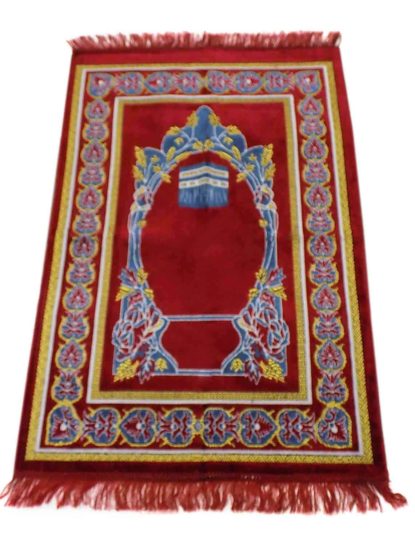 Nawal Prayer Rug Red -0