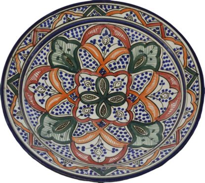 Rainbow Serving Plate Handmade X-Large 14 inches-0