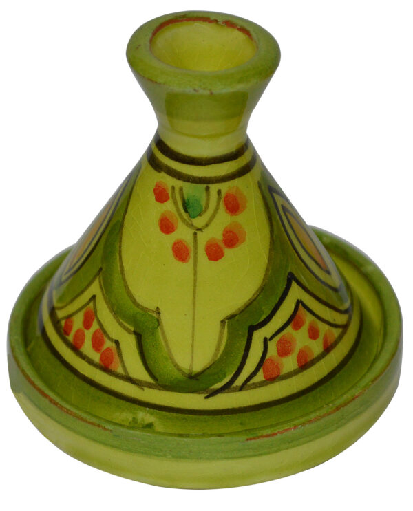 Lime Moroccan Ceramic Single Spice Holder